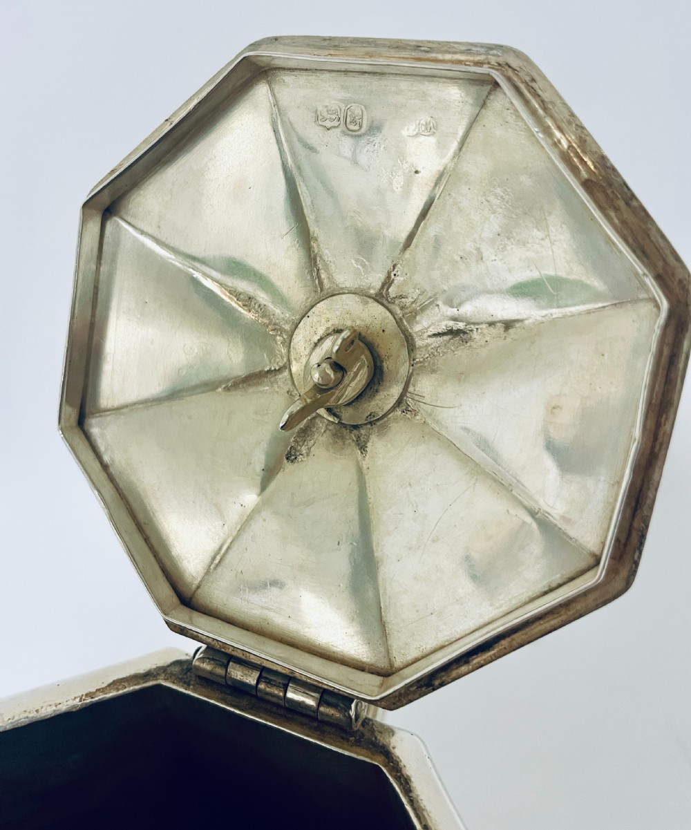 Early Victorian Silver Teapot View XIII