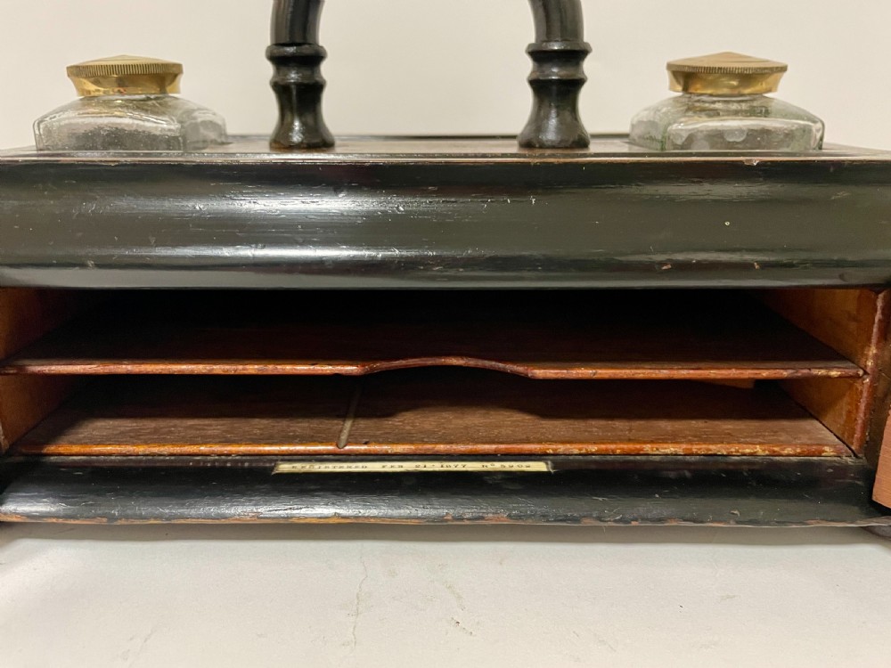 Victorian Walnut Desk Stand View IV