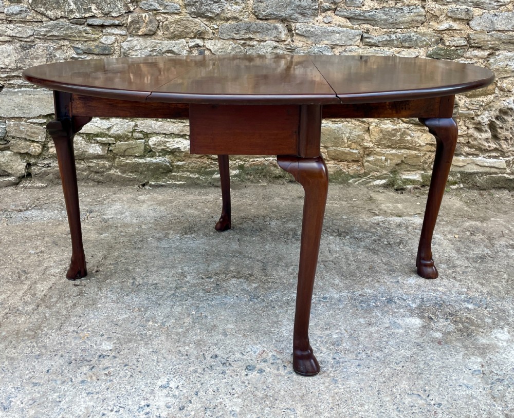 Georgian Mahogany Drop Leaf Table View XIII