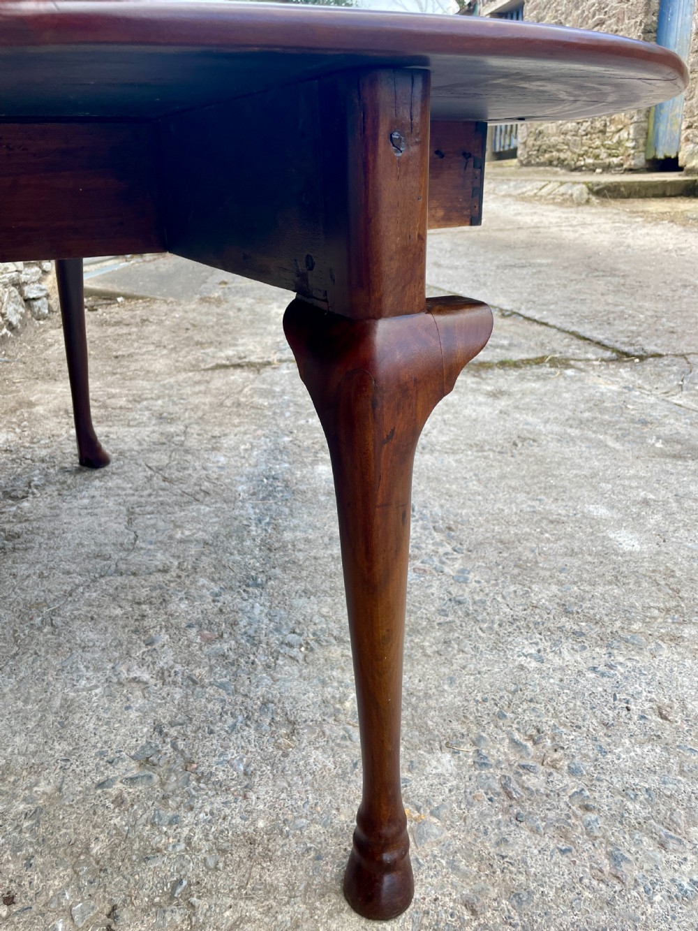 Georgian Mahogany Drop Leaf Table View XIV