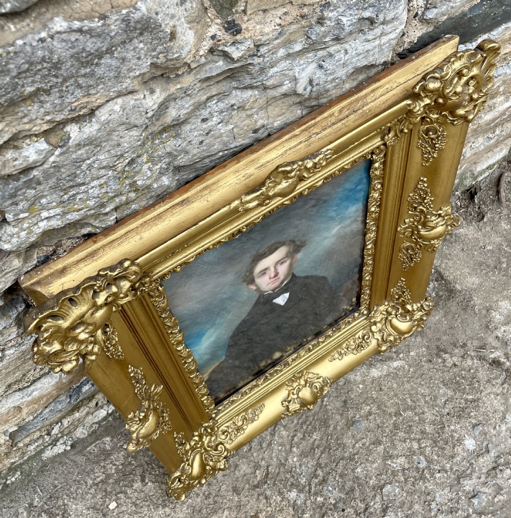 French School Oil Portrait by Joseph Mathias Negelen (1792-1870) View XVI