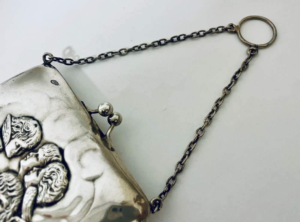 Antique Silver Coin Purse View VII