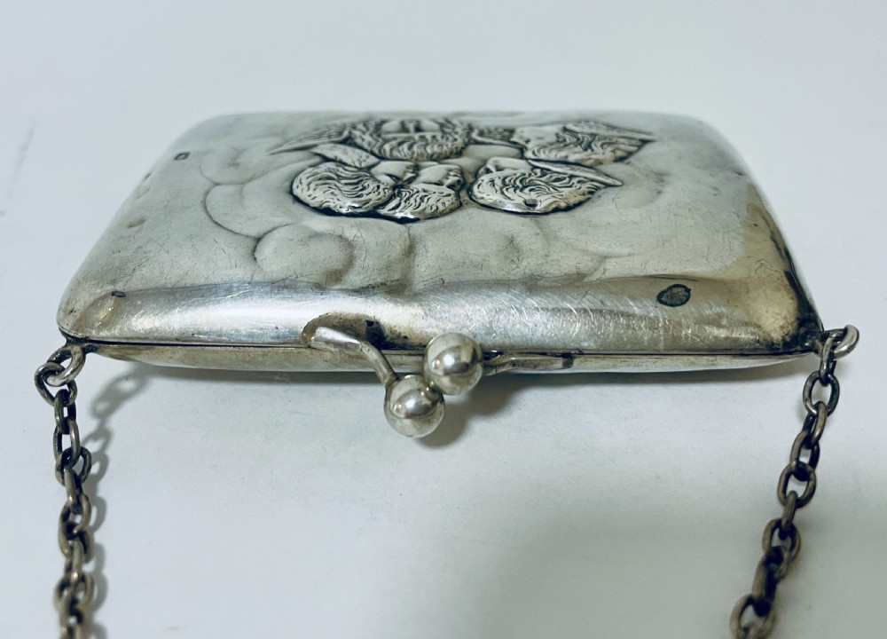 Antique Silver Coin Purse View IX