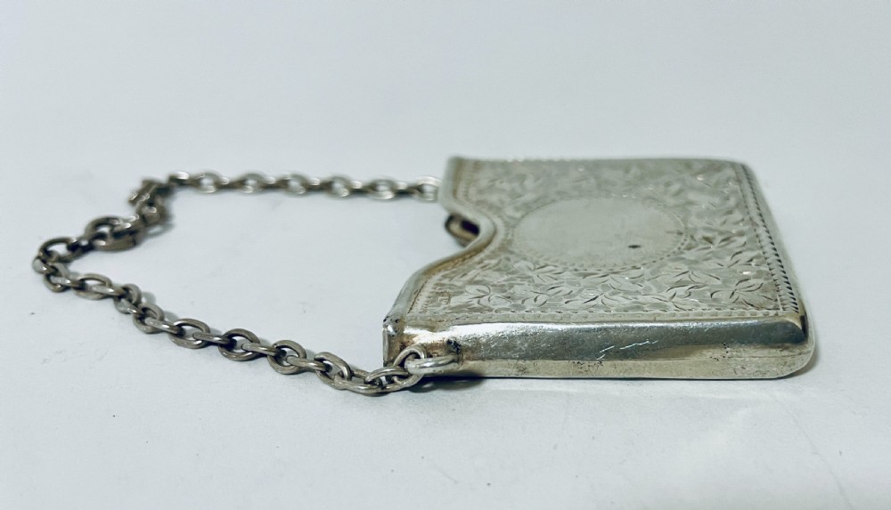 Antique Silver Salver View IX