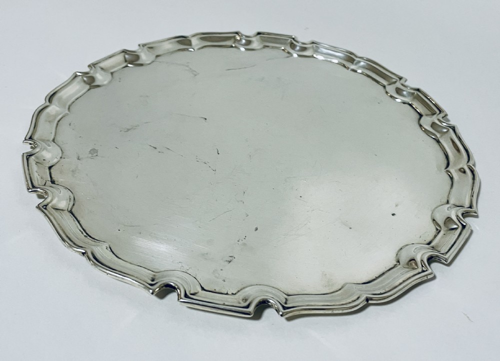 Antique Silver Salver View II
