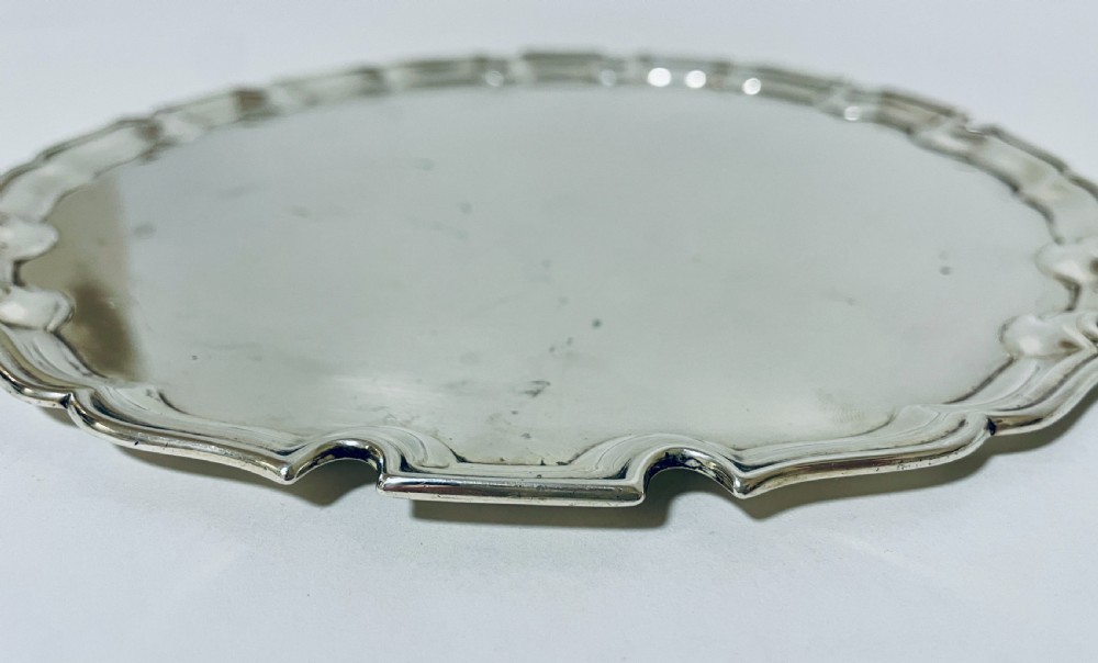 Antique Silver Salver View III