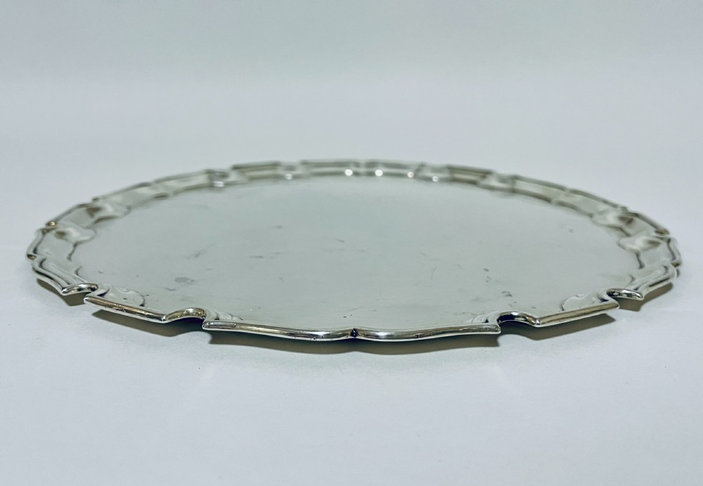 Antique Silver Salver View V
