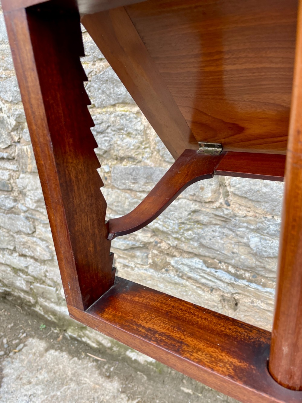 Victorian Mahogany Adjustable Music Stand View IX