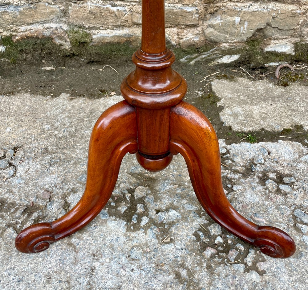Victorian Mahogany Adjustable Music Stand View XI
