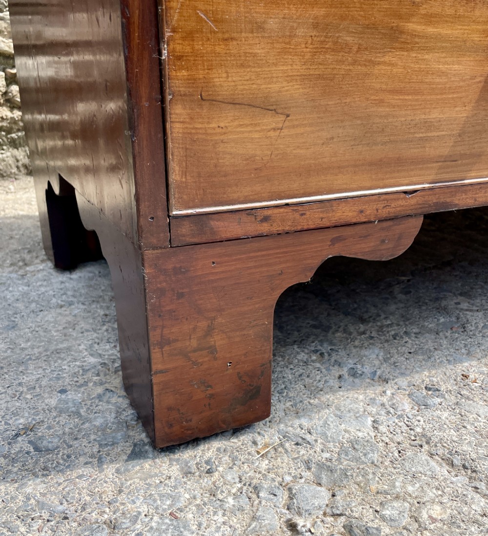 Regency Mahogany Linen Press Cupboard View XVI