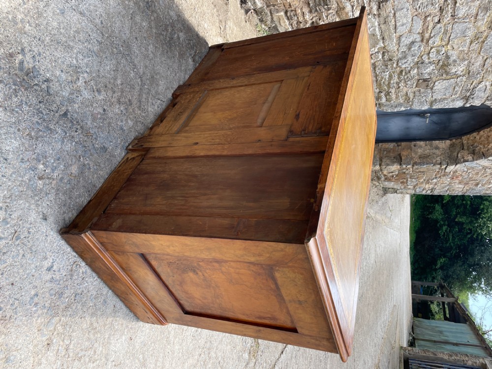 Antique Burr Walnut Desk View XIX