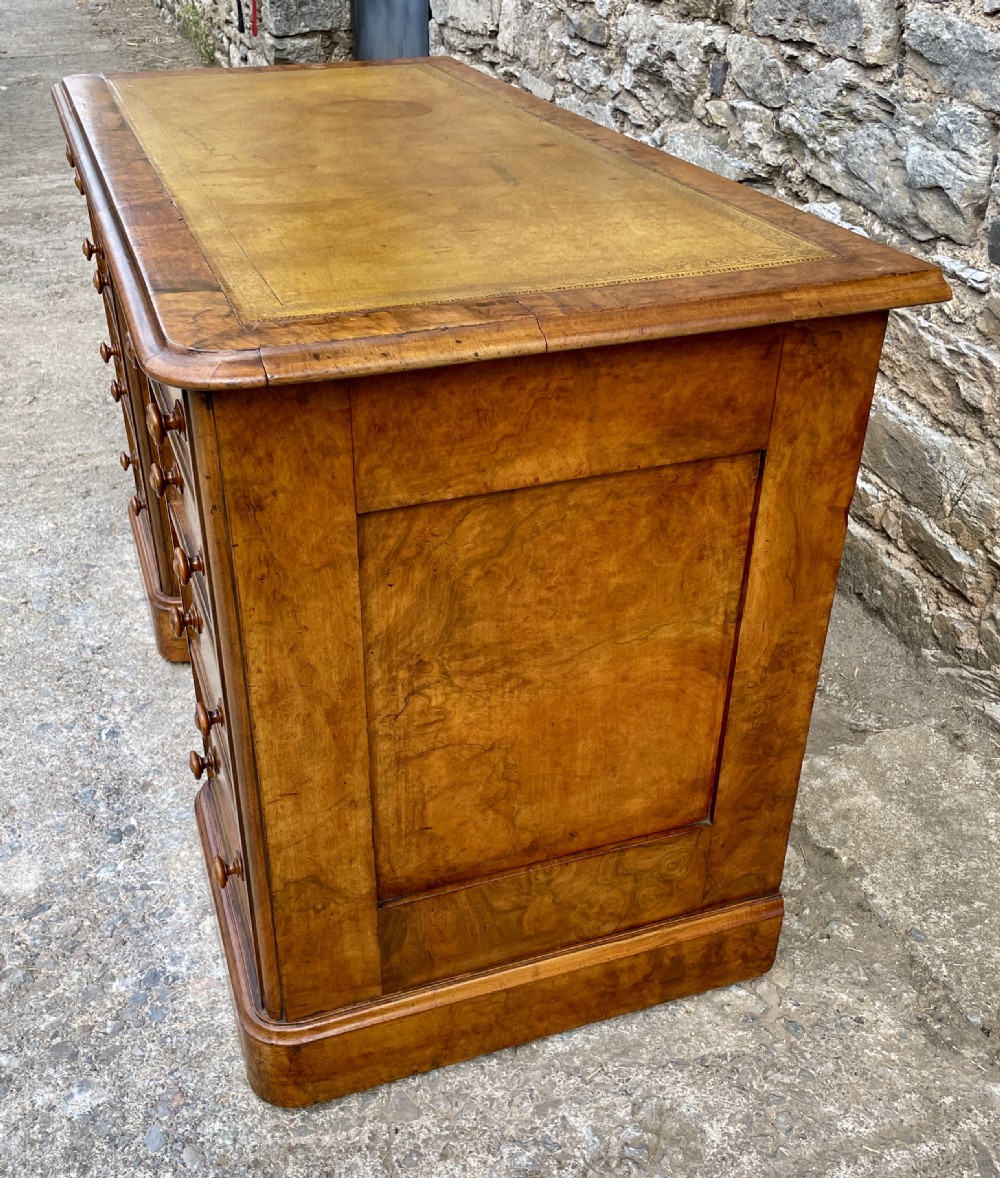 Antique Burr Walnut Desk View XXIII