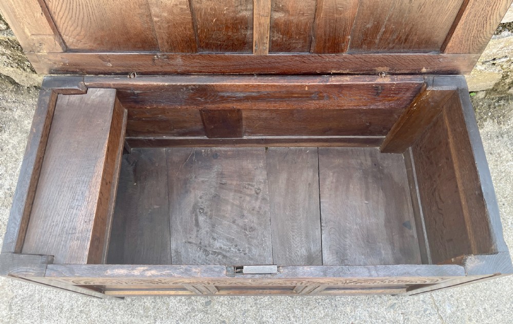 18th Century Oak Coffer View XIV