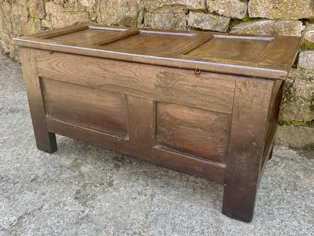 18th Century Oak Coffer View XIX