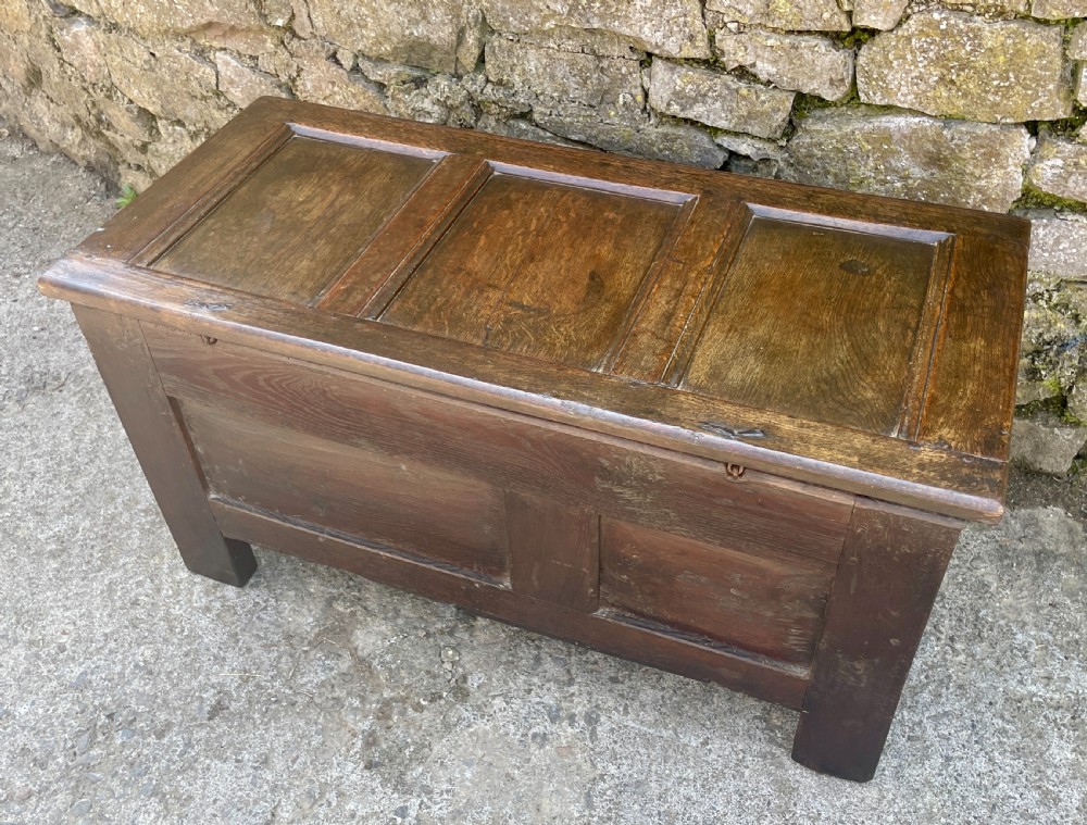 18th Century Oak Coffer View XX