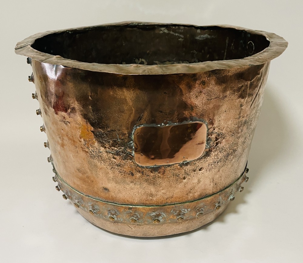 Victorian Copper Riveted Boiler