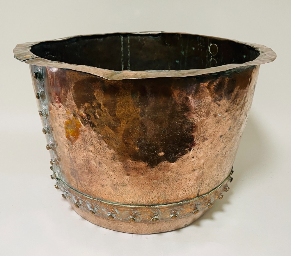 Victorian Copper Riveted Boiler View VI