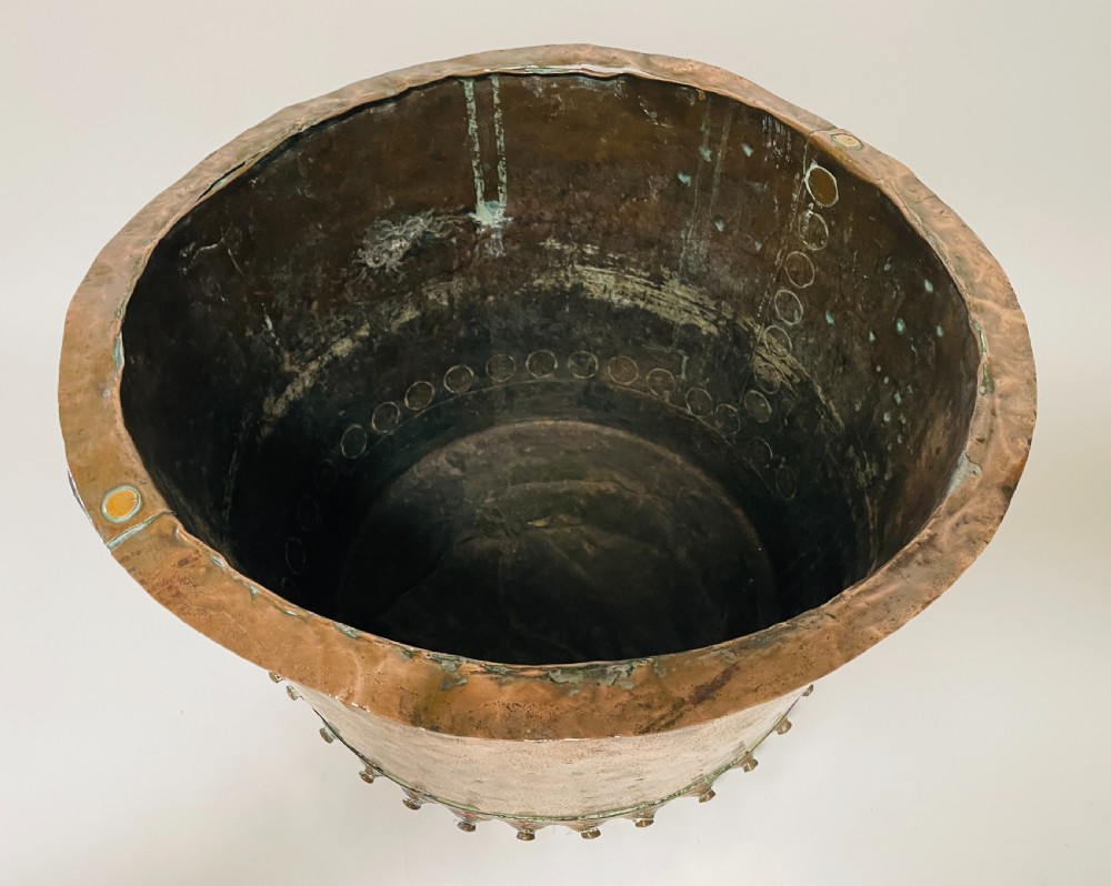 Victorian Copper Riveted Boiler View VIII