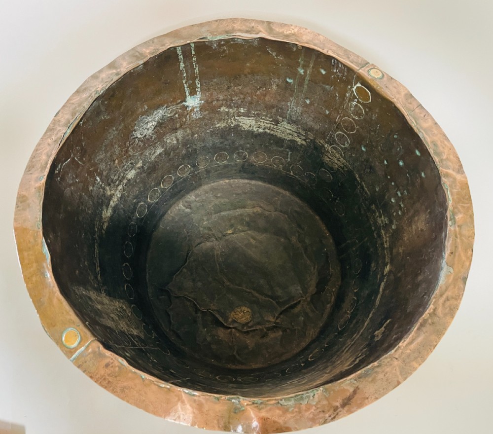 Victorian Copper Riveted Boiler View IX