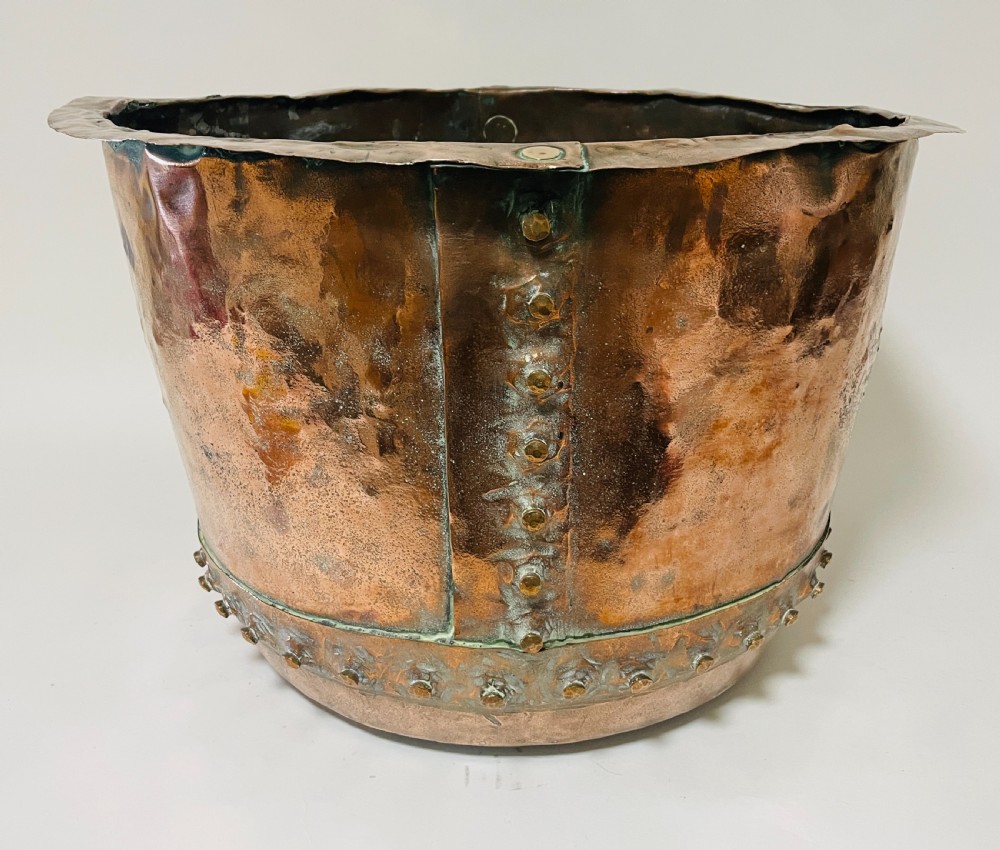 Victorian Copper Riveted Boiler View XI