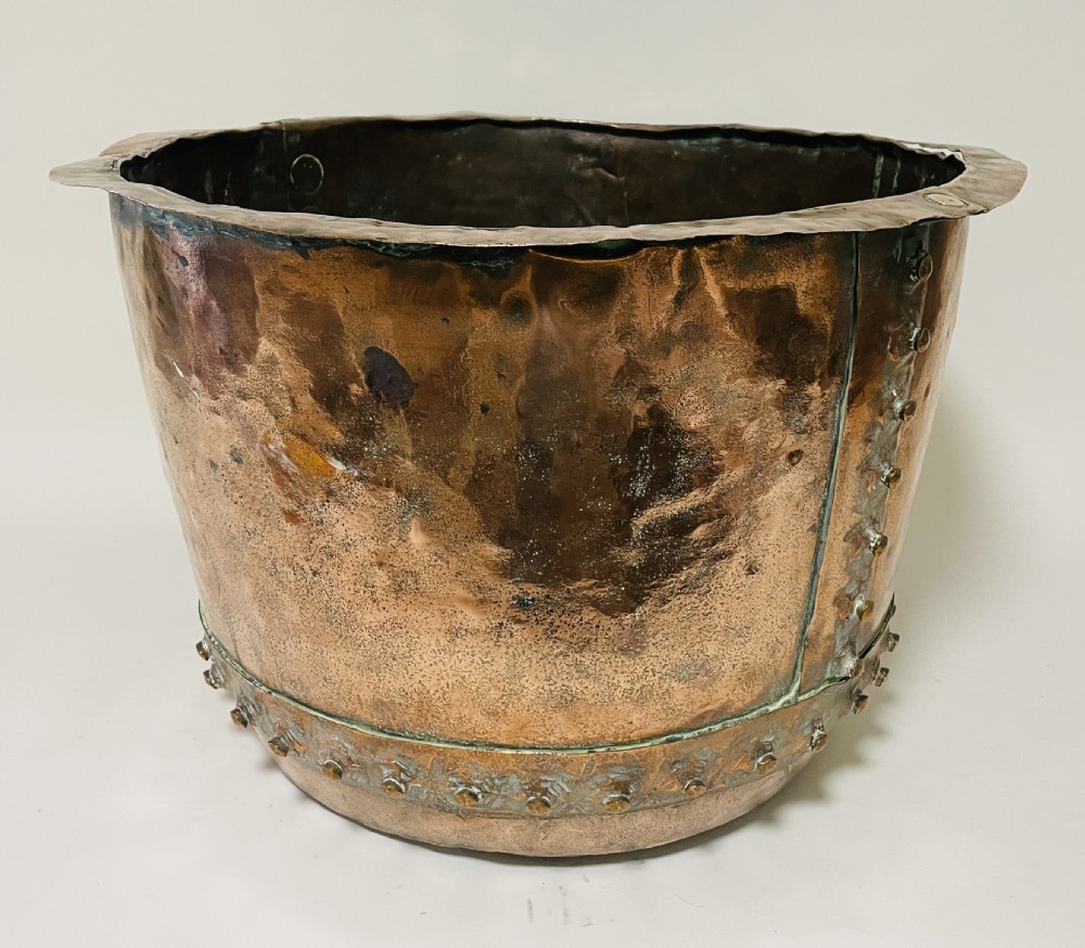 Victorian Copper Riveted Boiler View XIII