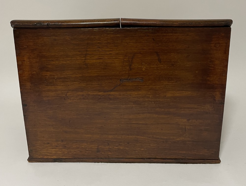 Antique Oak Stationery Cabinet View III