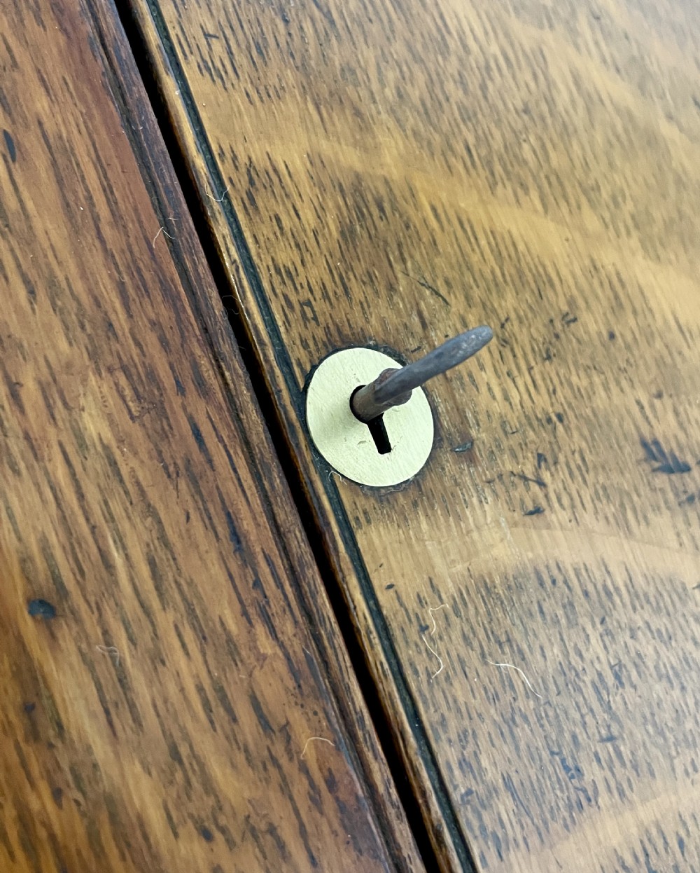 Antique Oak Stationery Cabinet View XVI