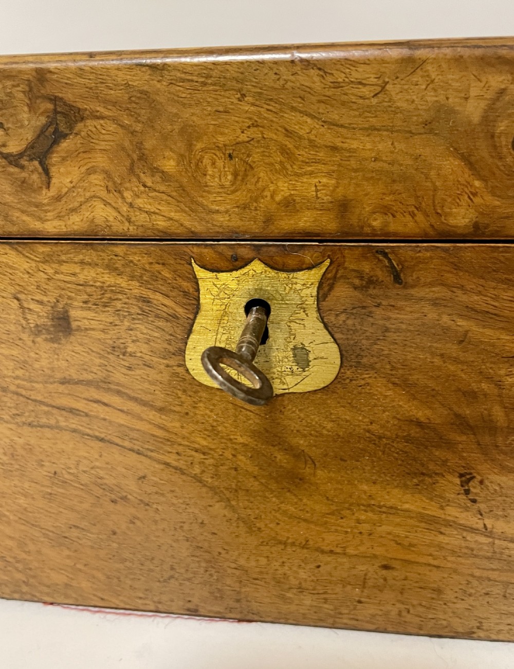 Victorian Walnut Writing Slope with Secret Drawers View III