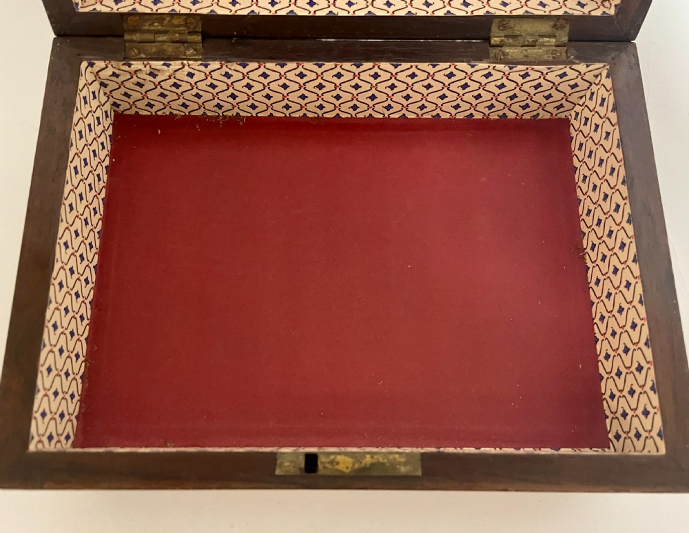 Antique Tunbridge Ware Inlaid Box View XV