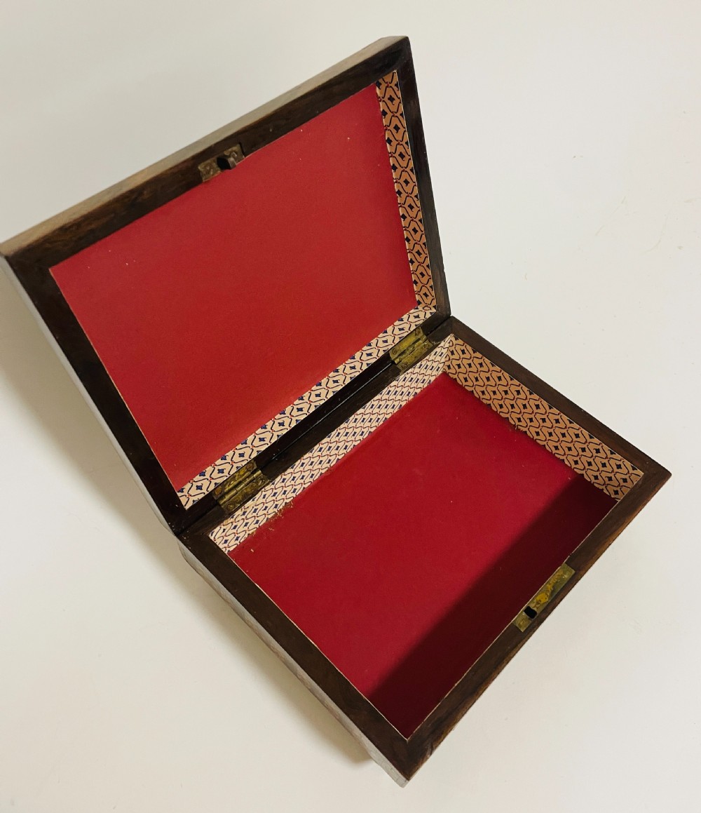 Antique Tunbridge Ware Inlaid Box View XVIII