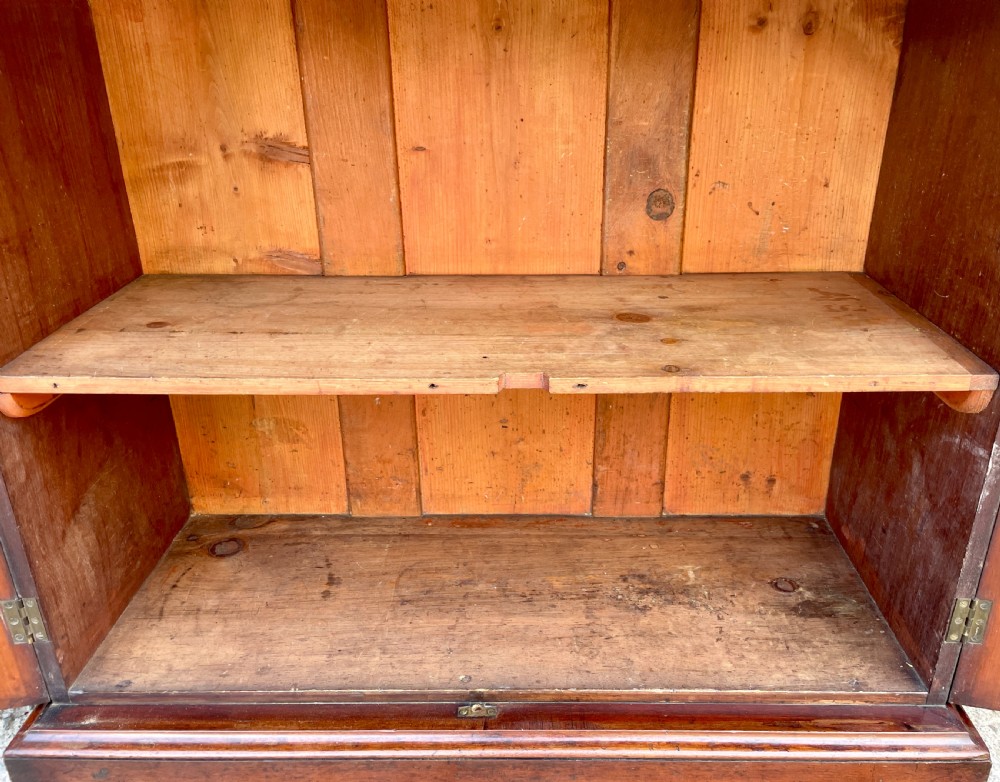 Victorian Mahogany Glazed Bookcase/Cabinet View IX