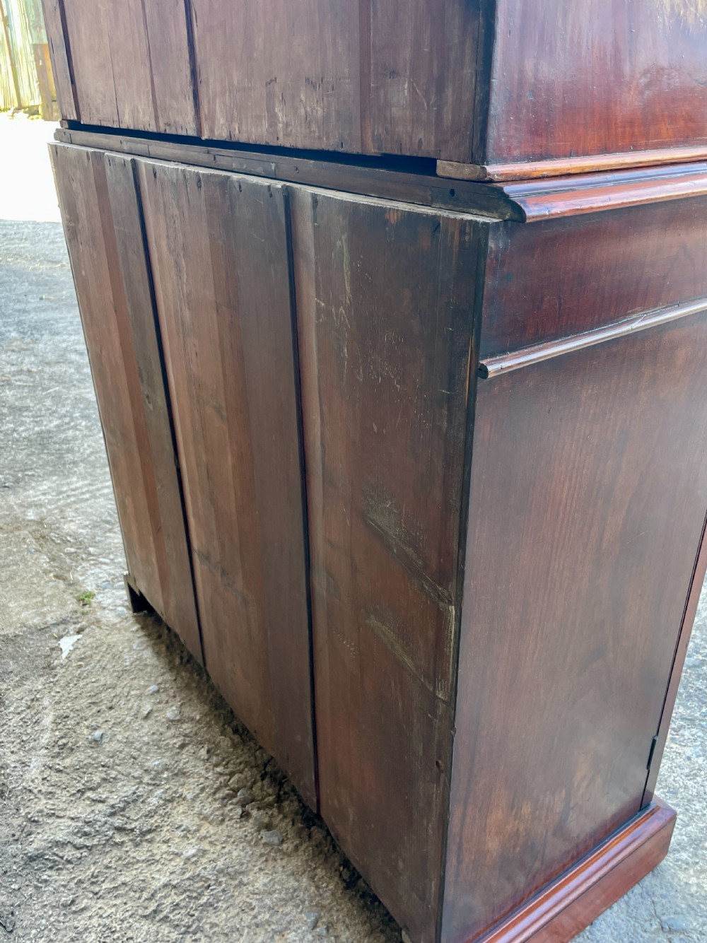 Victorian Mahogany Glazed Bookcase/Cabinet View XI