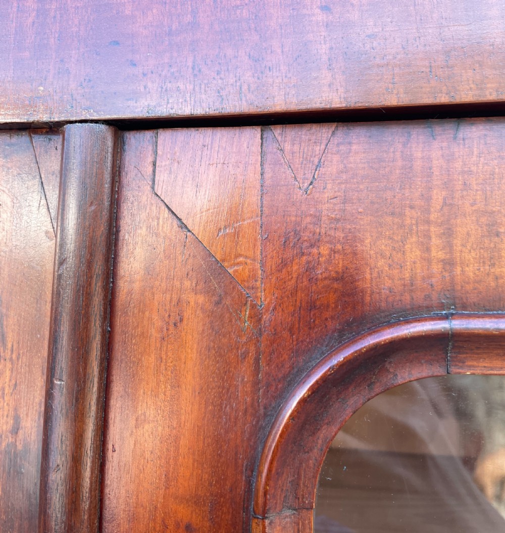 Victorian Mahogany Glazed Bookcase/Cabinet View XVII