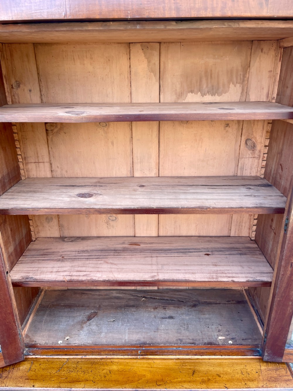 Victorian Mahogany Glazed Bookcase/Cabinet View XX
