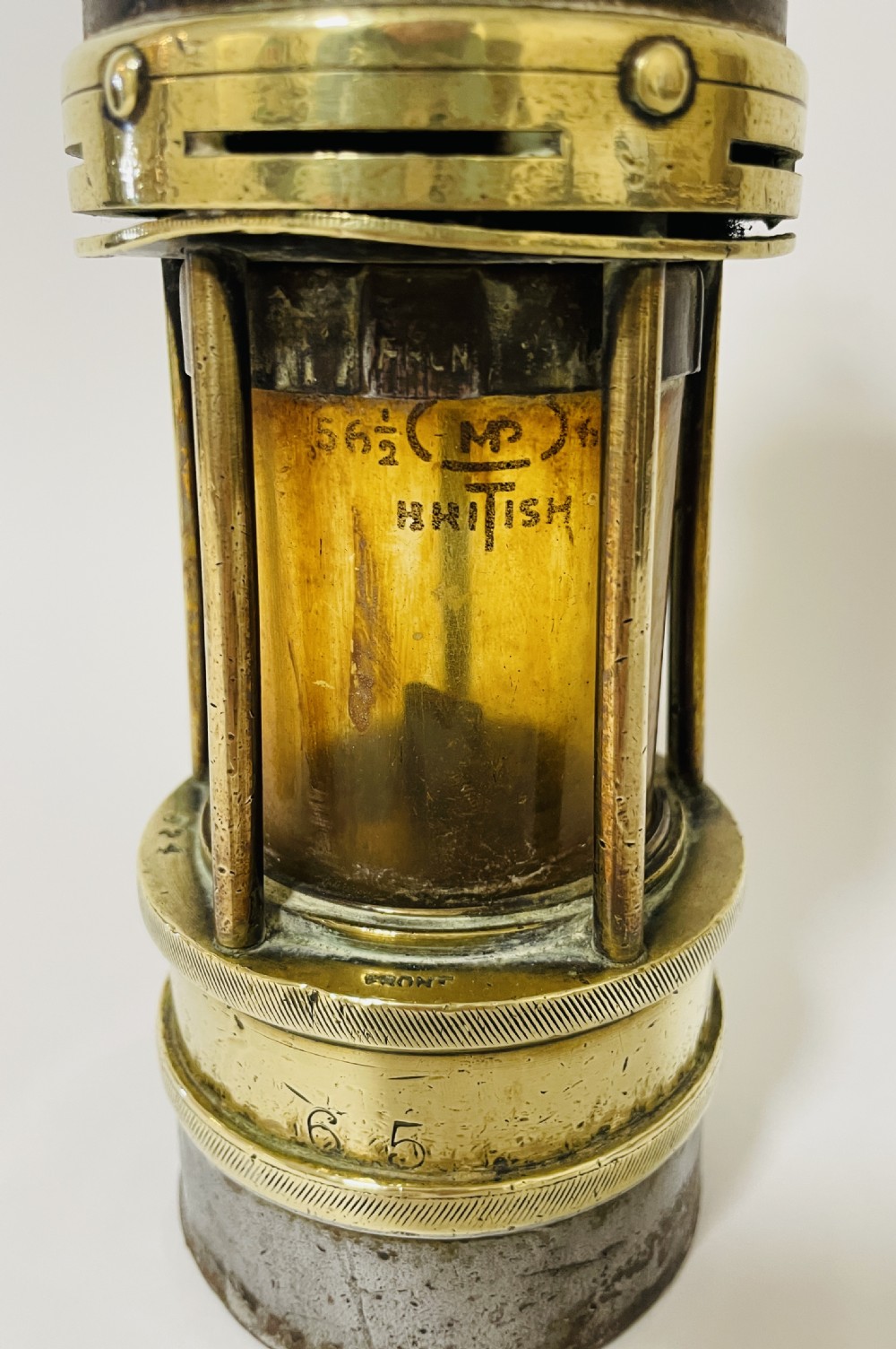 Original Antique Miners Lamp View III