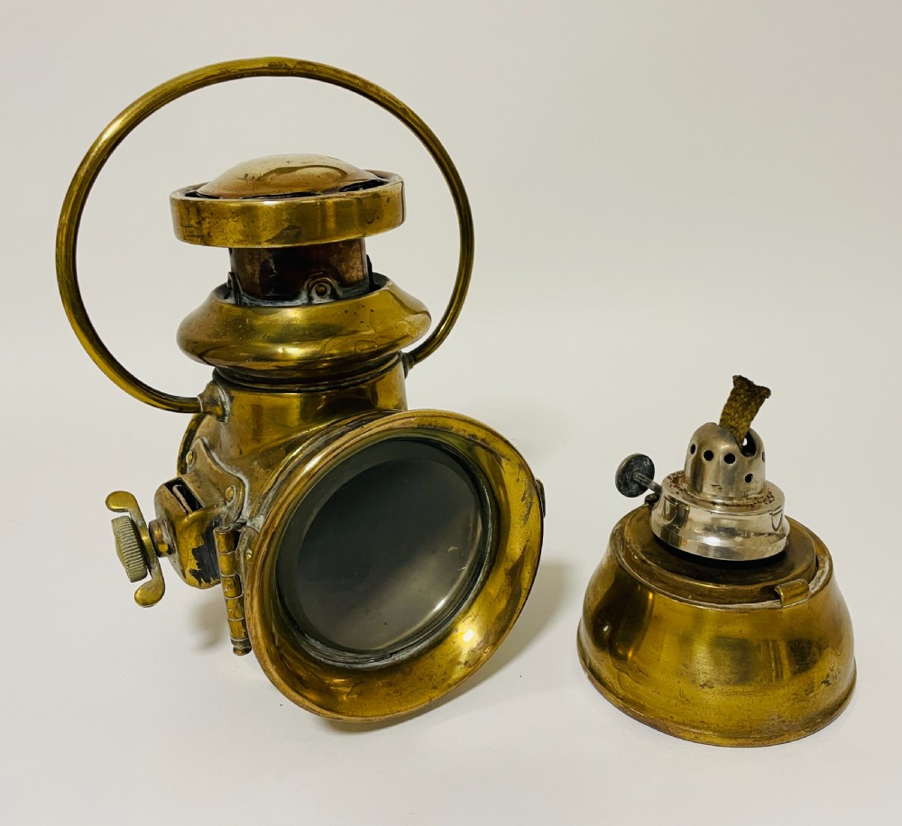 Antique Howes and Burley Car Lamp View XIII