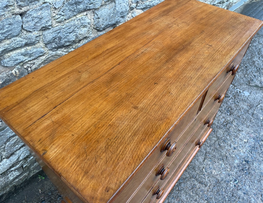 Victorian Golden Oak Chest of Drawers View XIII