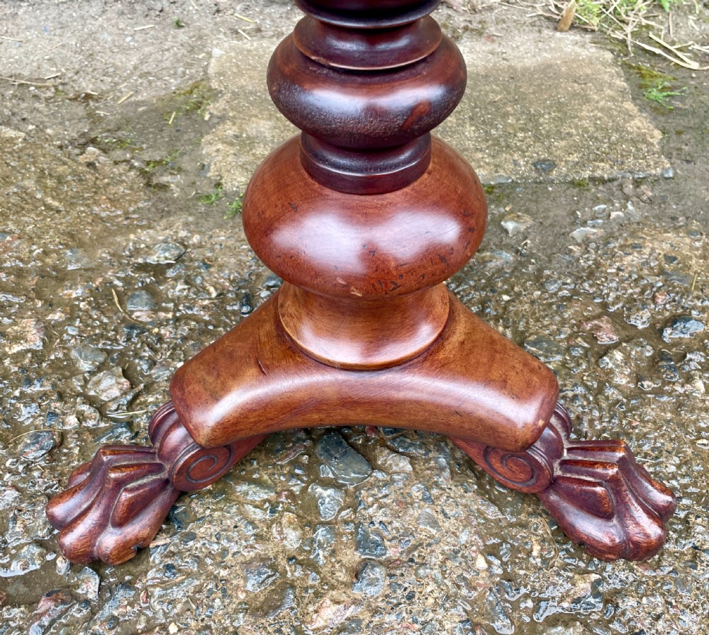 Victorian Mahogany Wine Table View III