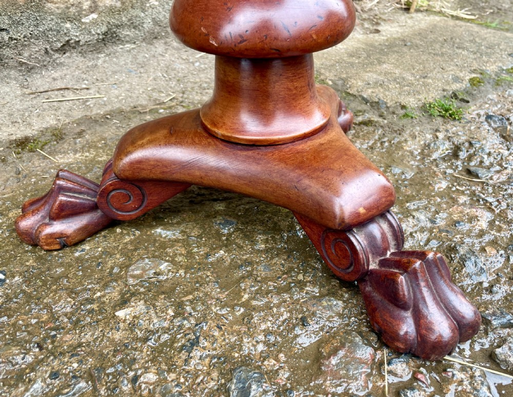 Victorian Mahogany Wine Table View VIII