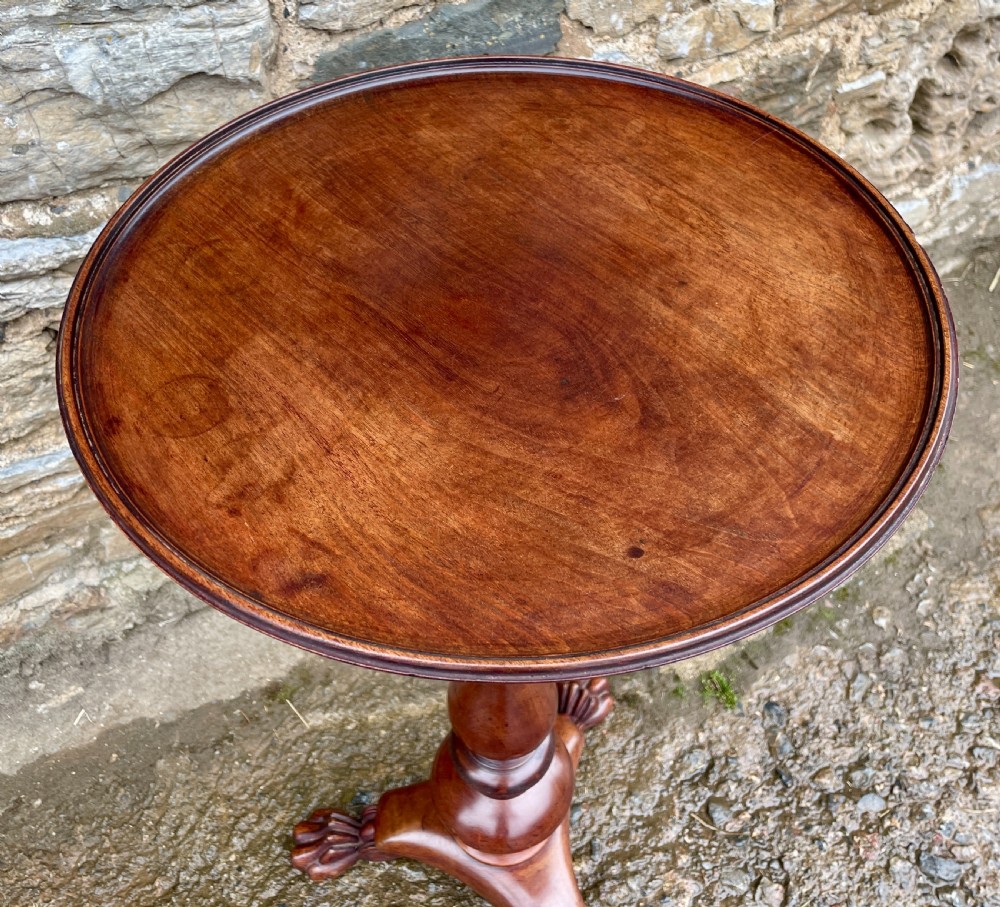 Victorian Mahogany Wine Table View IX