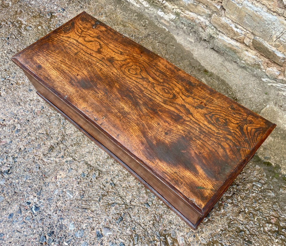 Georgian Elm Blanket Box View VI