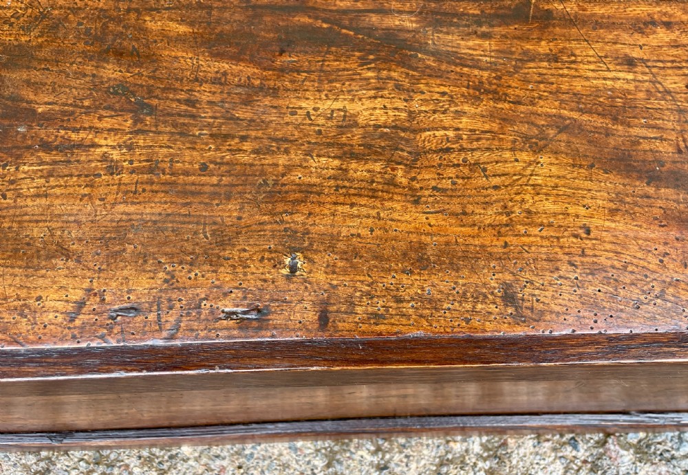 Georgian Elm Blanket Box View XII