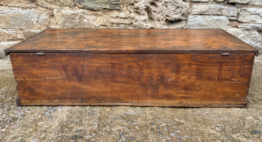 Georgian Elm Blanket Box View XVI