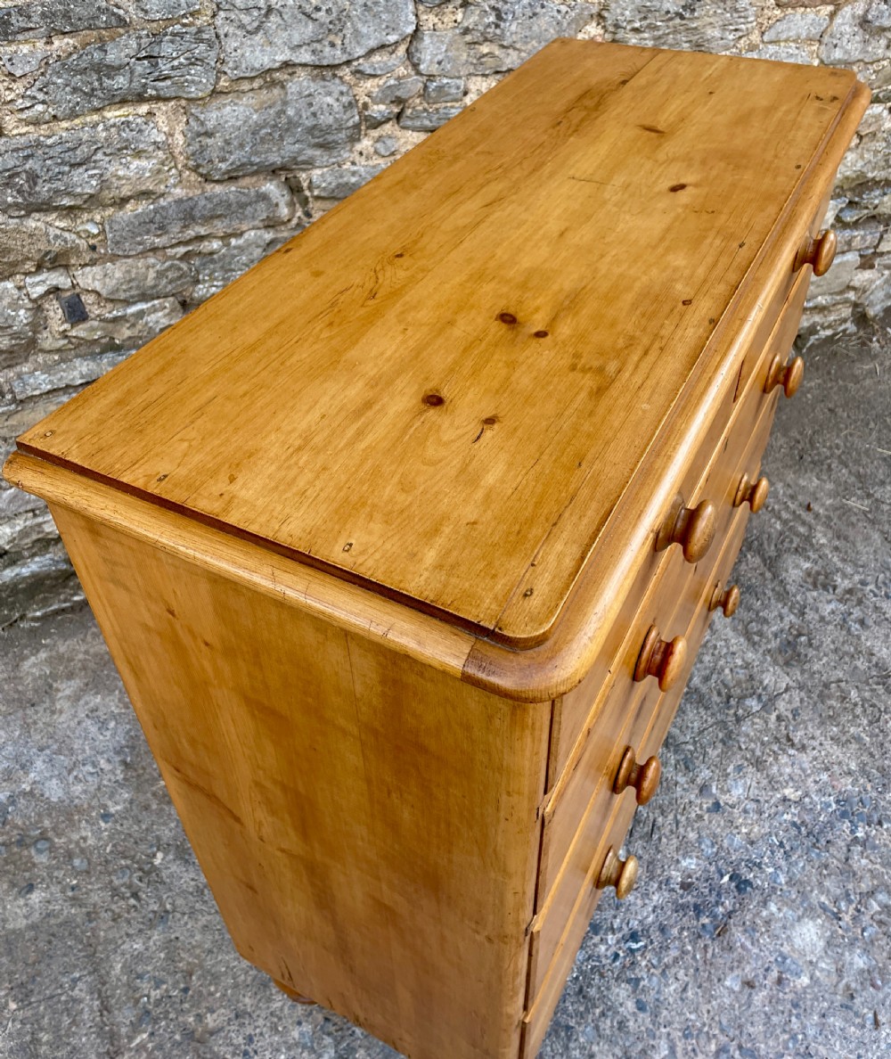 Large Victorian Pine Chest of Drawers View XI