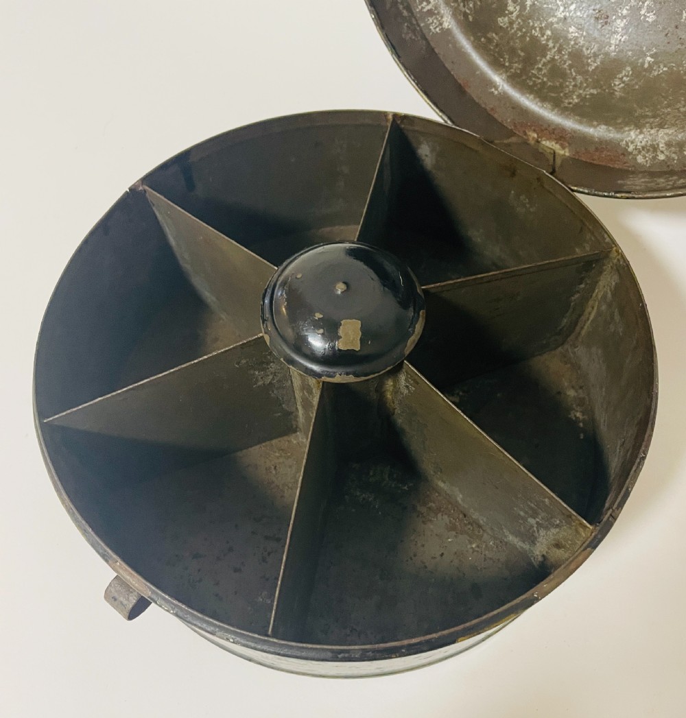 Victorian Toleware Spice Tin View VII