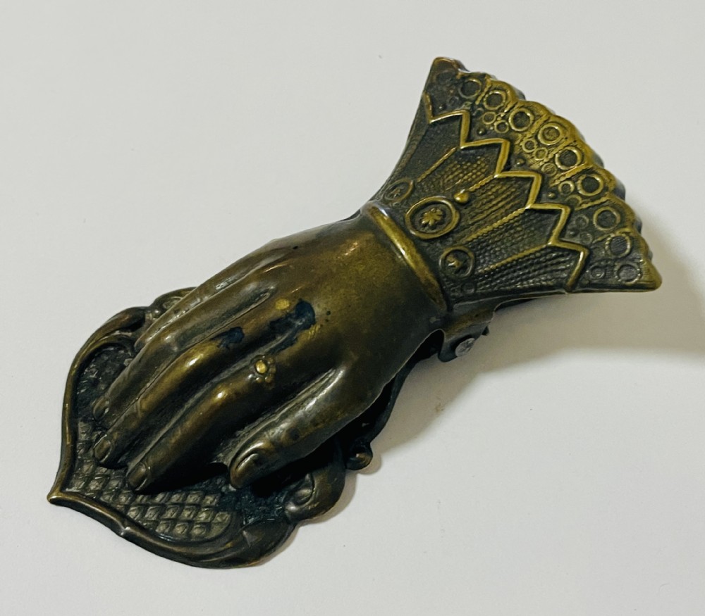 Antique Brass Letter Clip