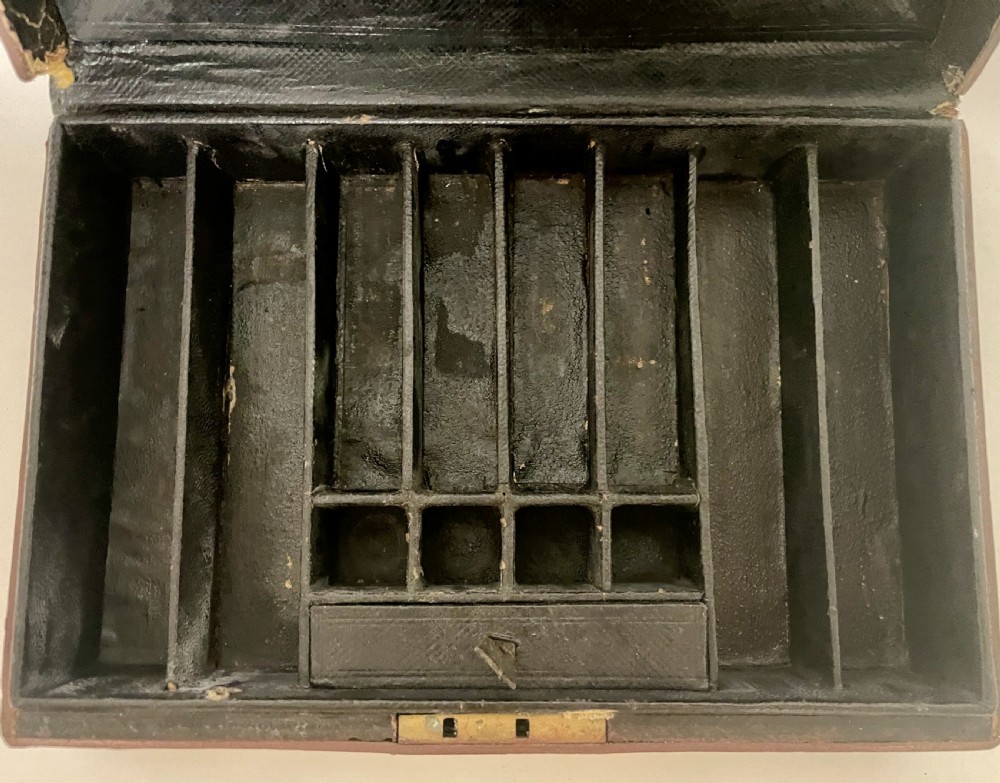 Victorian Apothecary Set in Leather Box View XII