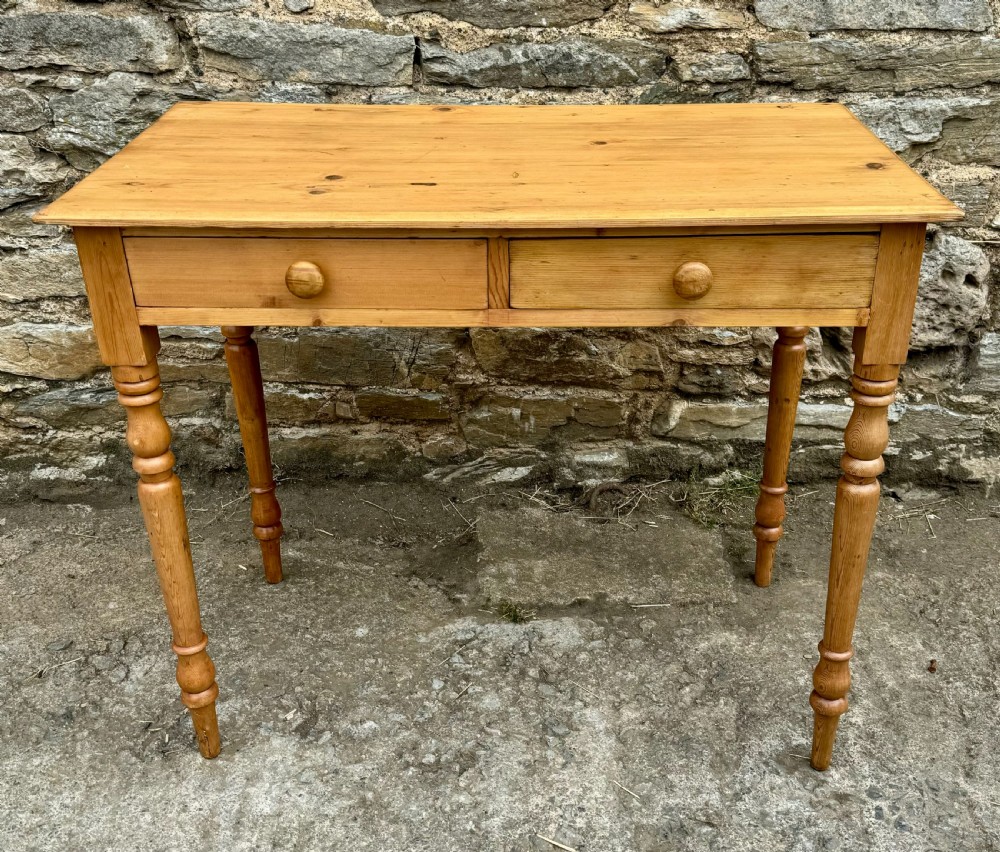 Antique Pine Side Table View II