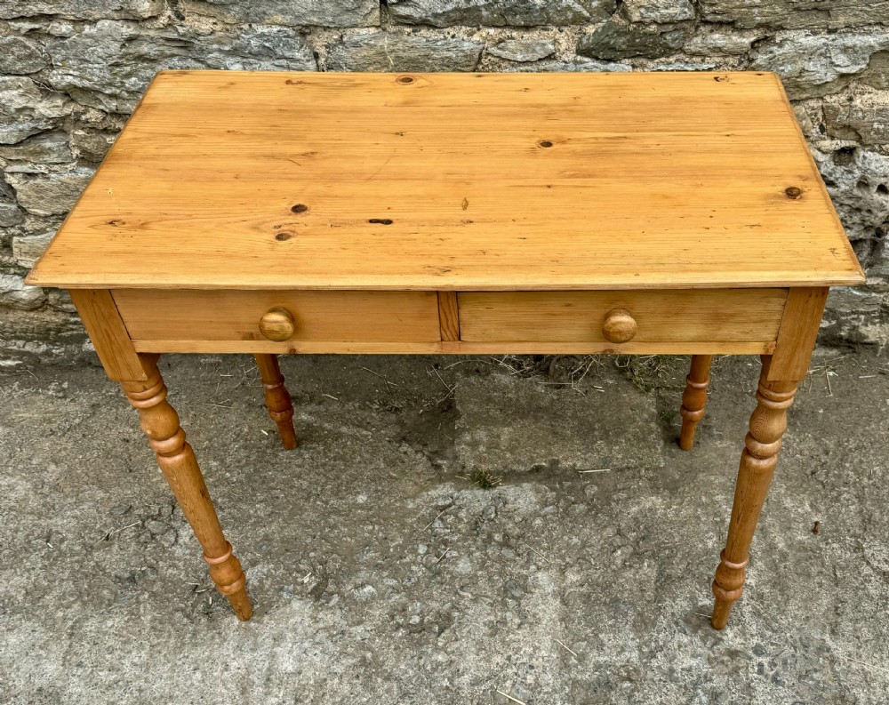 Antique Pine Side Table View III