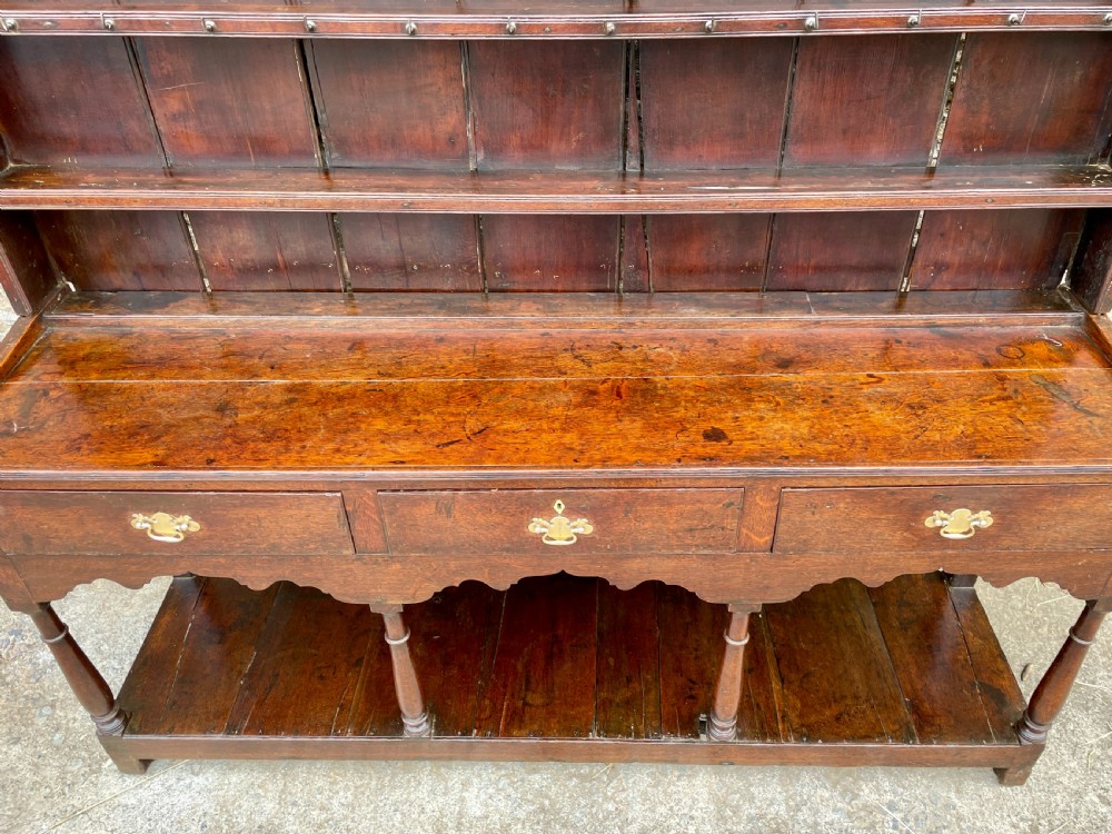 Georgian Oak Potboard Dresser View VIII